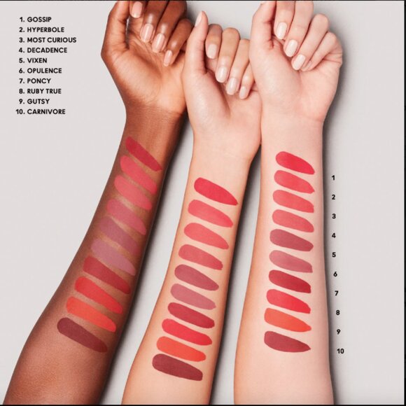 MAC Locked kiss ink, 24 hour lip colour 77 gossip NEW in box - Picture 6 of 12